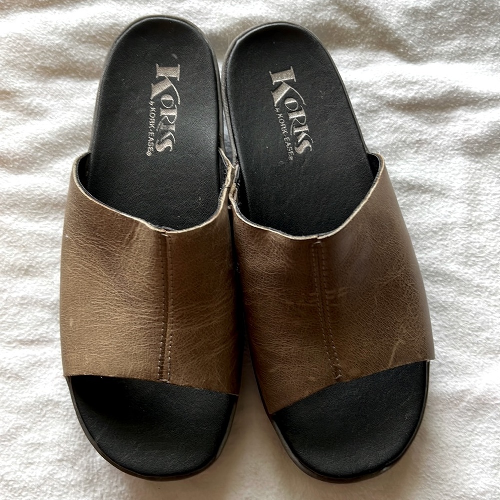 Korks Womens Slides